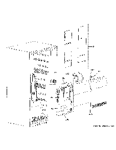 Freezer Section Diagram and Parts List for FUF17QRRAWW  General Electric Freezer