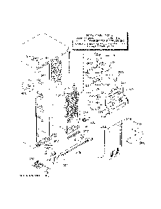 Freezer section Diagram and Parts List for GSS25CSHPCSS  General Electric Refrigerator
