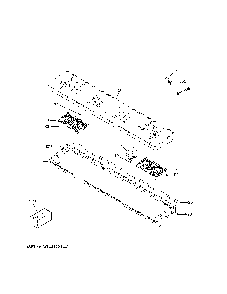 Control Panel Diagram and Parts List for PSS93BP5TS  General Electric Range