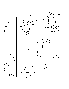 Fresh Food Section Diagram and Parts List for GFE26JGMWFWW  General Electric Refrigerator