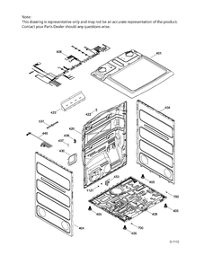 STRUCTURE Diagram and Parts List for GTD42EAAJ0WW  General Electric Dryer