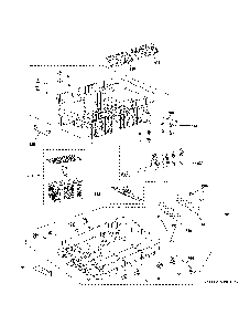 Rack Assemblies Diagram and Parts List for ZDT165SIL1II  General Electric Dishwasher