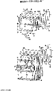 Doors Diagram and Parts List for CTF17ECB  Hotpoint Refrigerator