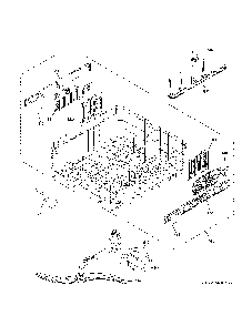 Upper Rack Assembly Diagram and Parts List for PDP755SYR8FS  General Electric Dishwasher