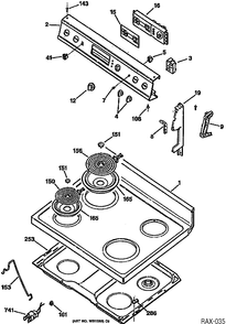 Part Location Diagram of WB2X8268 GE NUT