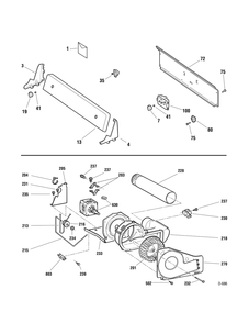 Control Panel Diagram and Parts List for ZBD6880K01SS  General Electric Refrigerator