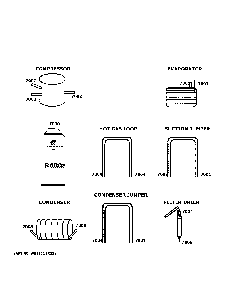 Lokring Connetors Diagram and Parts List for ZIR301NPPBII  General Electric Refrigerator