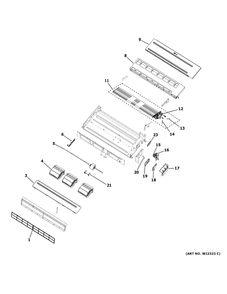 Room Air Conditioner Diagram and Parts List for MVAM054ME2AA1  General Electric Air Conditioner