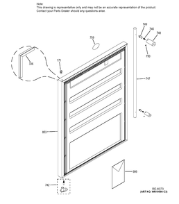 Part Location Diagram of WR60X10182 GE FAN