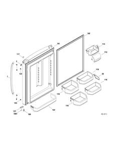Part Location Diagram of WR01F01672 GE OVERLAY FF