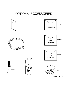 Optional Accessories Diagram and Parts List for NF80U135S5D54  General Electric Furnace