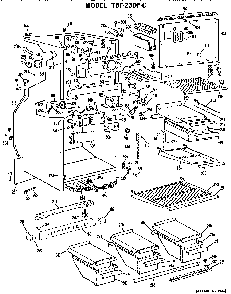 Part Location Diagram of WR14X318 GE DISCONTINUED