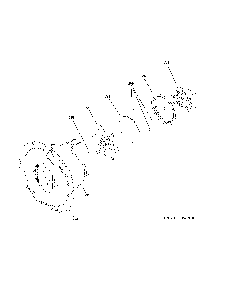 Convection Fan Diagram and Parts List for PGB965YP1FS  General Electric Range