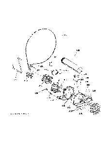 Blower And Motor Diagram and Parts List for GFV40ESCM1WW  General Electric Dryer