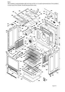 Part Location Diagram of WS01L11551 GE TRIM CONTROL