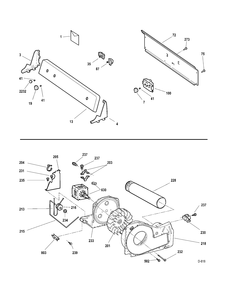 Part Location Diagram of WG04A02753 GE SCHEMA CABLAGE (REF.)