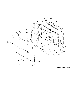 Lower Door Diagram and Parts List for PTD9000SN2SS  General Electric Wall Oven