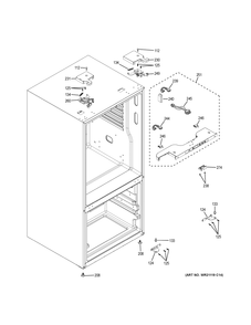 Part Location Diagram of WR55X30266 GE HARNESS SWITCH