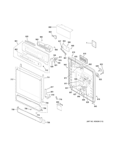 Part Location Diagram of 31-31547 GE Installation instructions