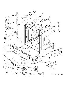 Body Parts Diagram and Parts List for PDT755SYR5FS  General Electric Dishwasher