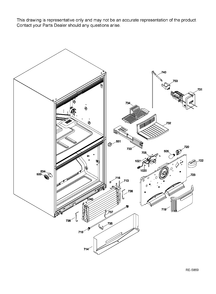 Part Location Diagram of WR01F00012 GE AIR DIVIDER HS