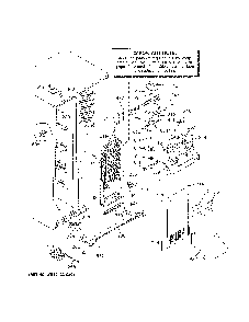 Freezer section Diagram and Parts List for GZS22IMNPHES  General Electric Refrigerator