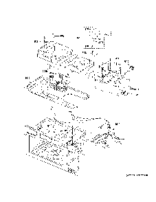 Interior Parts Diagram and Parts List for CVM517P2R1S1  General Electric Microwave