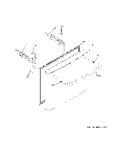 Freezer door Diagram and Parts List for GYE18JBLNFTS  General Electric Refrigerator