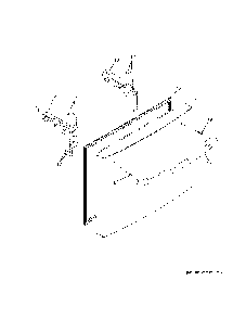 Freezer Door Diagram and Parts List for GYE18JYLGFFS  General Electric Refrigerator