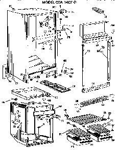 Part Location Diagram of WR2X1864 GE DISCONTINUED