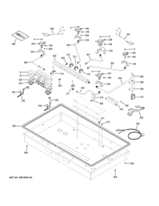 Part Location Diagram of WB18X33165 GE SWITCH HARNESS ASM