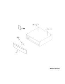 Riser Assembly Diagram and Parts List for GFR0728PT0DS  General Electric Washer