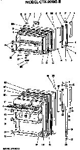 Part Location Diagram of WR2X6294 GE DISCONTINUED