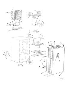 Part Location Diagram of N? DE PIECE GE DESCRIPTION