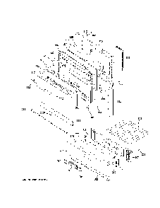 Part Location Diagram of WB56X43406 GE GUARD INSULATION