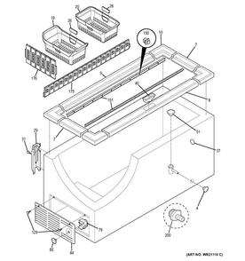 Part Location Diagram of WR1X1538 GE Hose Adapter