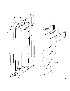 Fresh Food Door Diagram and Parts List for ZIS420NNEII  General Electric Refrigerator
