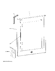 Door Diagram and Parts List for PWS06DSPBSS  General Electric Refrigerator