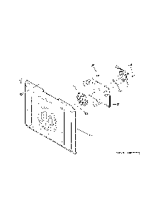 Convection Fan Diagram and Parts List for JB655DKAWW  General Electric Range