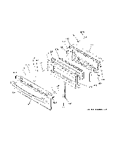 Upper Door Diagram and Parts List for JSS86SP4SS  General Electric Range