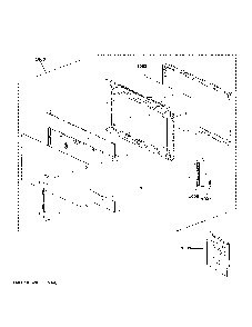Door Parts Diagram and Parts List for JVM3160DF8CC  General Electric Microwave
