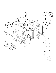 Upper Oven Diagram and Parts List for JTD3000DN3WW  General Electric Wall Oven