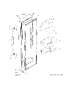 Fresh food door Diagram and Parts List for GSS23HSHRCSS  General Electric Refrigerator