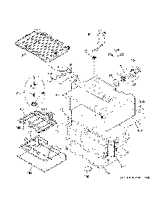 Upper oven Diagram and Parts List for PCB980SJ8SS  General Electric Range