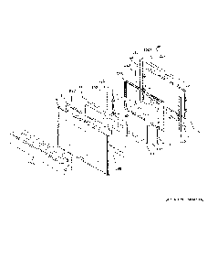 Door Diagram and Parts List for ZTS90DSSN2SS  General Electric Range