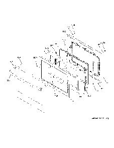 Upper Door Diagram and Parts List for JKD3000SN3SS  General Electric Wall Oven