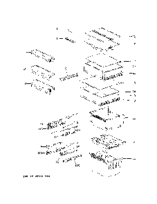 Shelves & drawers Diagram and Parts List for GLE12HSPARSS  General Electric Refrigerator