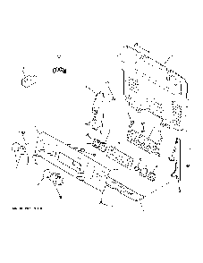 Control Panel Diagram and Parts List for JB655DKAWW  General Electric Range