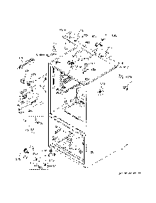 Case Parts Diagram and Parts List for GFD28GELLDS  General Electric Refrigerator