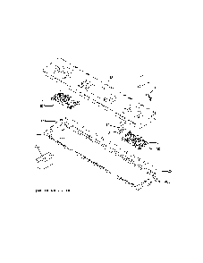 Control Panel Diagram and Parts List for CES750M2N3S5  General Electric Range